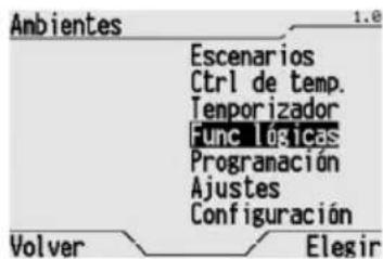 Gewiss GW12771VT - Activar y desactivar una funciona lingica - 1