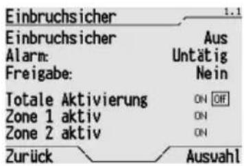 Gewiss GW12771VT - AUSSCHALTEN DER ALARMANLAGE - 2