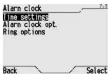 Gewiss GW12771VT - CREATING OR CHANGING THE WAKEUP ALARM - 2