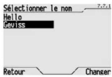 Gewiss GW12771VT - MODIFICATION D'UN MOT - 4