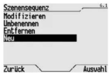 Gewiss GW12771VT - ERSTELLEN EINER NEUEN SZENENSEQUENZ - 2