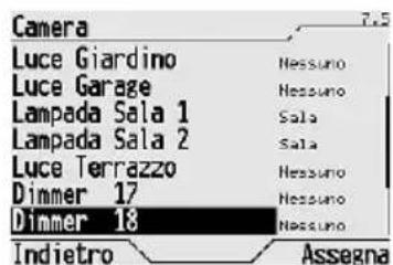 Gewiss GW12771VT - Assegnazione di oggettiagli ambienti - 3