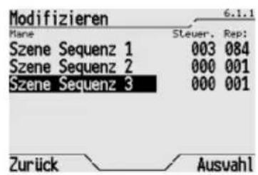Gewiss GW12771VT - ÄNDERN DER WIEDERHOLUNGSANZAHL EINER SZENENSEQUENZ - 3