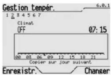 Gewiss GW12771VT - Programmation de l'installation de regulation thermique - 4