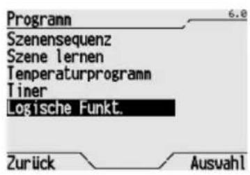 Gewiss GW12771VT - LOSCHEN EINER LOGIKFUNKTION - 1