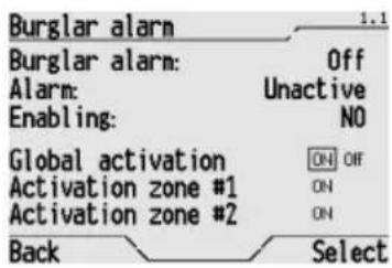 Gewiss GW12771VT - COMPLETE ARMING OF THE BURGLAR ALARM SYSTEM - 2