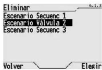 Gewiss GW12771VT - ELIMINACION DE UN ESCENARIO SECUENCIA - 3