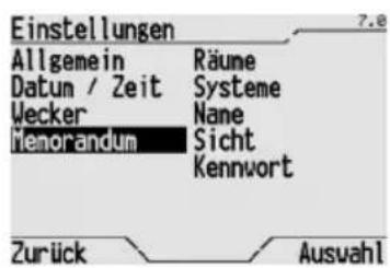 Gewiss GW12771VT - ANZEIGE UND ANDERUNG EINES MERKZETTELS - 1