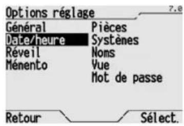 Gewiss GW12771VT - Réglage de l'heure - 1