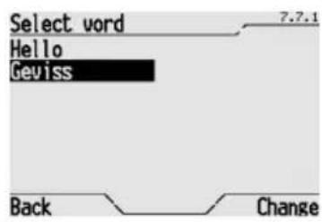 Gewiss GW12771VT - MODIFYING A WORD - 4