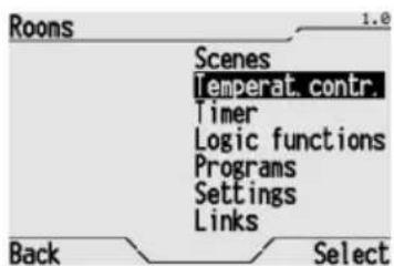 Gewiss GW12771VT - Modifying the thermal regulation - 1