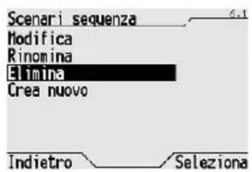 Gewiss GW12771VT - ELIMINAZIONE DI UNO SCENARIO SEQUENZA - 2