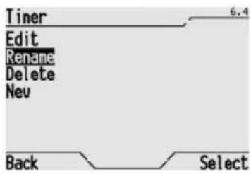 Gewiss GW12771VT - RENAMING A TIMER - 2