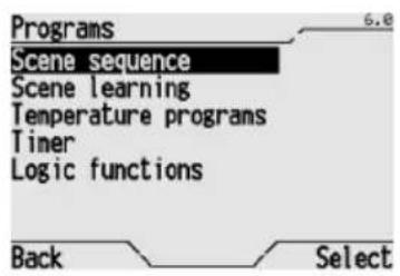 Gewiss GW12771VT - CANCELLING A SCENE SEQUENCE - 1