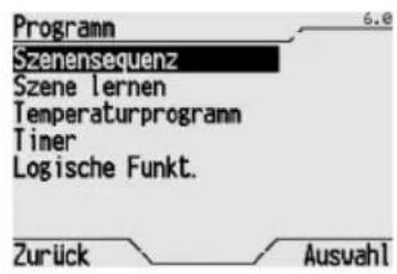 Gewiss GW12771VT - ÄNDERN EINER SZENENSEQUENZ - 1