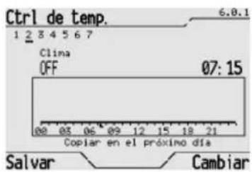 Gewiss GW12771VT - Programación de la instalación de termorregulación - 4