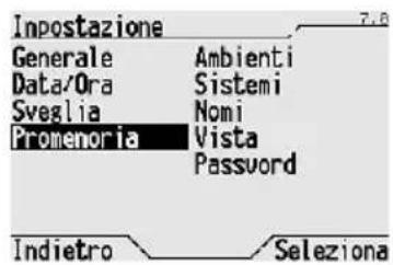 Gewiss GW12771VT - CREAZIONE DI UN PROMEMORIA - 1