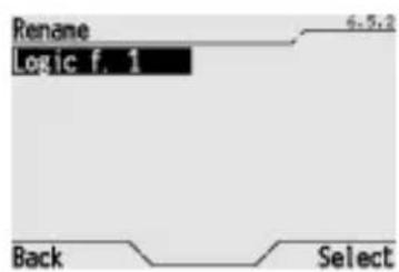 Gewiss GW12789VT - RENAMING A LOGIC FUNCTION - 3
