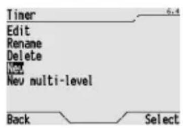 Gewiss GW12789VT - CREATING A NEW TIMER - 2