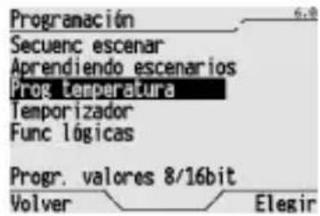 Gewiss GW12789VT - Programación de la instalación de termorregulación - 1