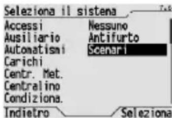 Gewiss GW12789VT - ASSEGNAZIONE DI UNO SCENARIO AL SISTEMA SCENARIO - 1
