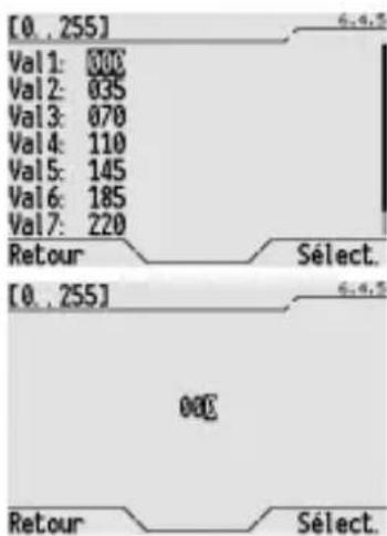 Gewiss GW12789VT - MODIFICATION DES VALEURS Å 8 ET 16 BIT - 3