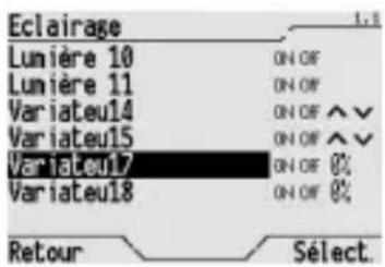 Gewiss GW12789VT - VARIATEUR DE LUMIÈRE AVEC COMMANDE DE LA VALEUR EN POURCENTAGE - 1