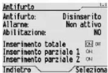 Gewiss GW12789VT - INSERIMENTO TOTALE DELL'IMPIANTO ANTIFURTO - 2