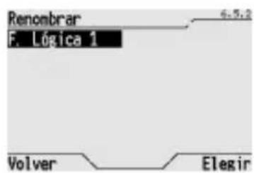 Gewiss GW12789VT - RENOMBRAR UNA FUNCION LOGICA - 3