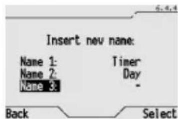 Gewiss GW12789VT - RENAMING A TIMER - 4