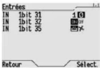 Gewiss GW12789VT - EXEMPLES D'AFFICHAGES DES ENTREES - 1