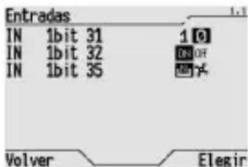 Gewiss GW12789VT - EJEMPLOS DE VISUALIZACION DE LAS ENTRADAS - 1