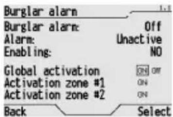 Gewiss GW12789VT - COMPLETE ARMING OF THE BURGLAR ALARM SYSTEM - 2