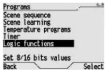 Gewiss GW12789VT - RENAMING A LOGIC FUNCTION - 1
