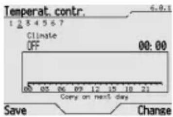 Gewiss GW12789VT - Programming the thermal regulation system - 3