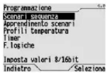 Gewiss GW12789VT - MODIFICA DEL NUMERO DI RIPETIZIONI DELLO SCENARIO SEQUENZA - 5