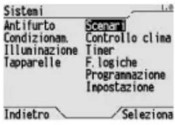 Gewiss GW12789VT - Attivazione di uno scenario o di uno scenario sequenza - 1