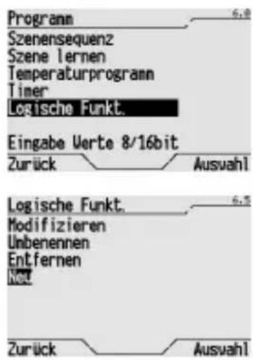 Gewiss GW12789VT - ERSTELLEN EINER LOGIKFUNKTION - 1