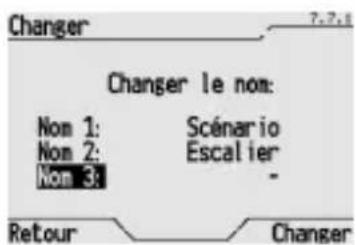Gewiss GW12789VT - Changer le nom d'objets et de scénarios - 3