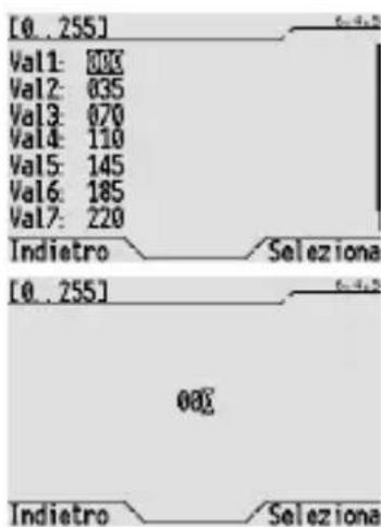 Gewiss GW12789VT - MODIFICA DEI VALORI A 8 E 16 BIT - 3
