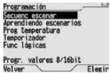 Gewiss GW12789VT - MODIFICACION DE UN ESCENARIO SECUENCIA - 1