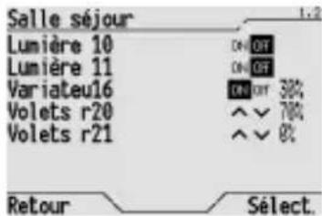 Gewiss GW12789VT - AFFICHAGE DE VALEURS EN POURCENTAGE - 1
