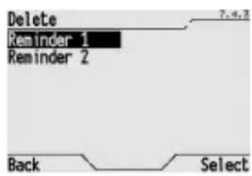Gewiss GW12789VT - CANCELLING AN EVENT REMINDER - 3