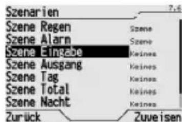 Gewiss GW12789VT - ZUORDNUNG EINER SZENE ZUM SZENENSYSTEM - 2