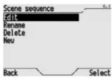 Gewiss GW12789VT - MODIFYING A SCENE SEQUENCE - 2