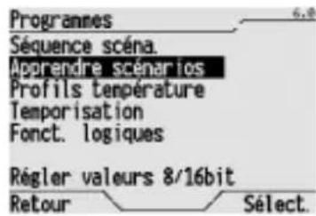 Gewiss GW12789VT - APPRENTISSAGE D'UN SCENARIO - 1