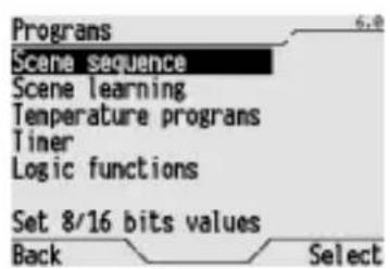 Gewiss GW12789VT - CANCELLING A SCENE SEQUENCE - 1