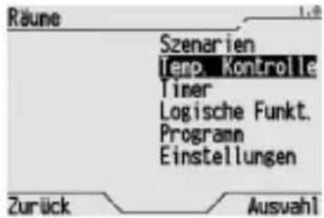 Gewiss GW12789VT - Ändern der Temperaturregelung - 1