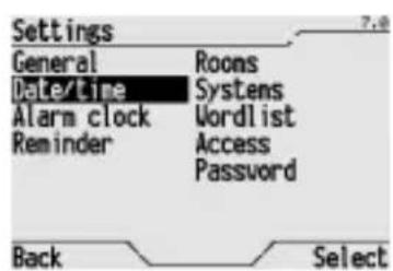 Gewiss GW12789VT - Regulating the date - 1