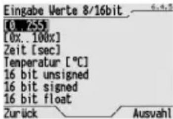 Gewiss GW12789VT - ÄNDERUNG WERTE MIT 8 UND 16 BIT - 2